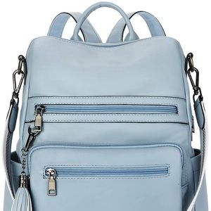 Telena Womens Backpack Purse Vegan Leather